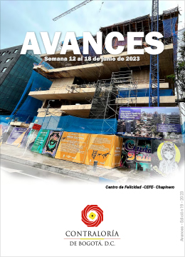 Avances-19 del 12/05/2023 - 18/05/2023