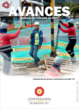 Avances 22 - del 3 al 9 de julio de 2023