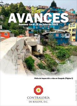 Avances 23 - del 10 al 16 de julio de 2023