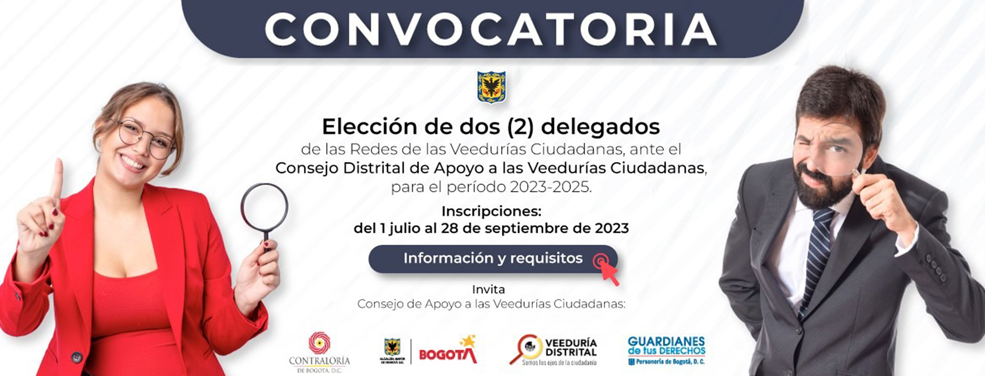 Resolución convocatoria redes de veedurías ciudadanas