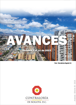 Avances 33 - 2023 del 1 al 15 de octubre de 2023