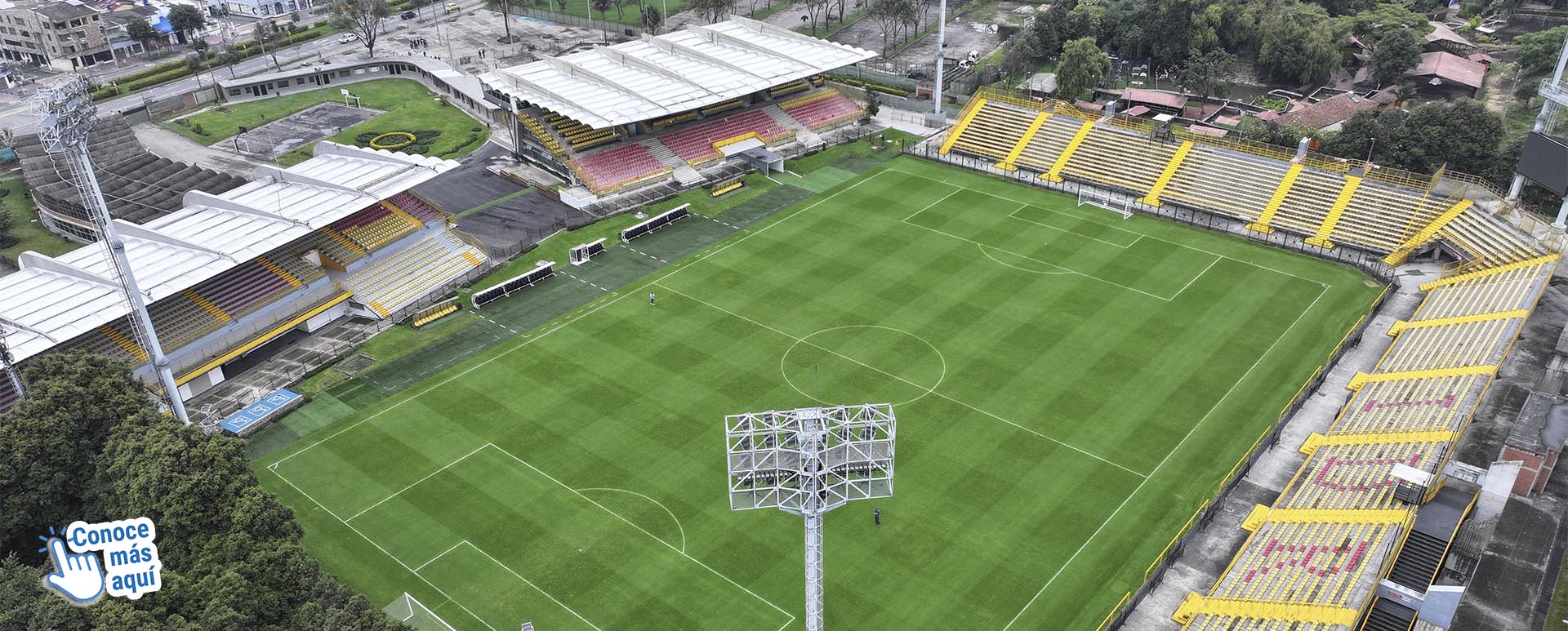 Panorámica del Estadio de Techo.