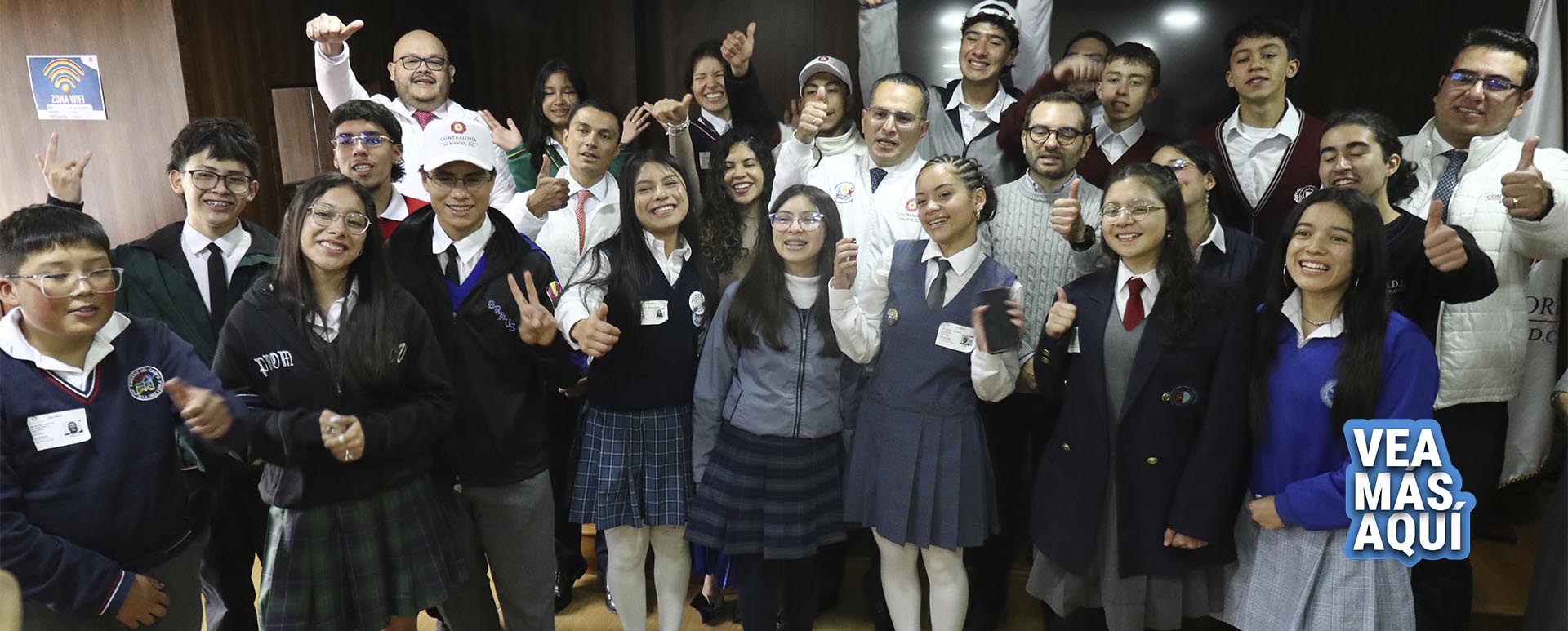 Instalada Red Distrital de Contralores Estudiantiles - 2025.