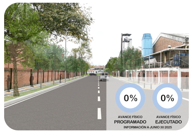 Construcción vías y espacio público, zonas industriales de Montevideo y Puente Aranda Grupo 5