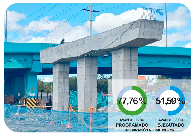 Puente Vehicular calle 153 con Autopista Norte
