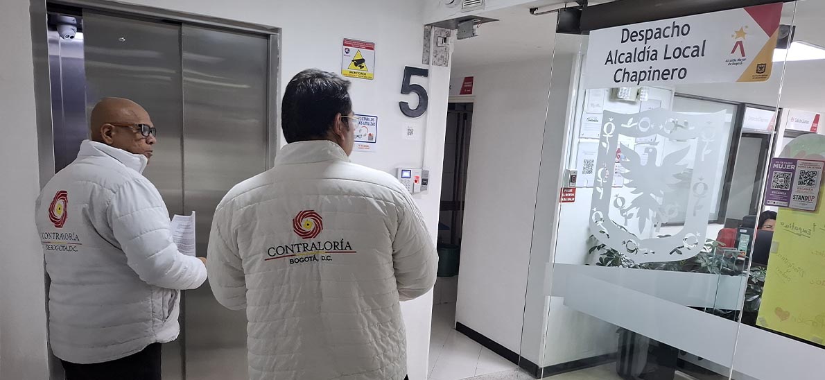Funcionarios de la Contraloría visitan el Fondo de Desarrollo Local de Chapinero Funcionarios de la Contraloría visitan el Fondo de Desarrollo Local de Chapinero