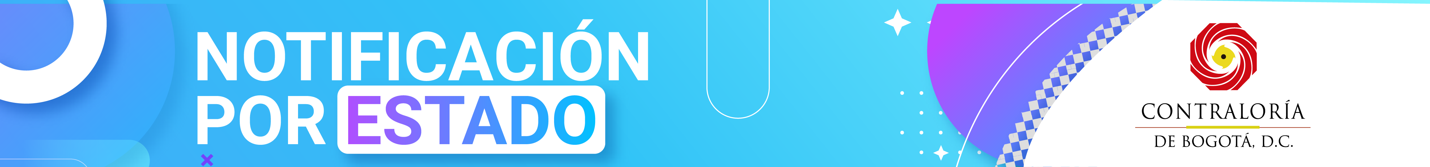 Banner Sin interactividad Notificación por estado