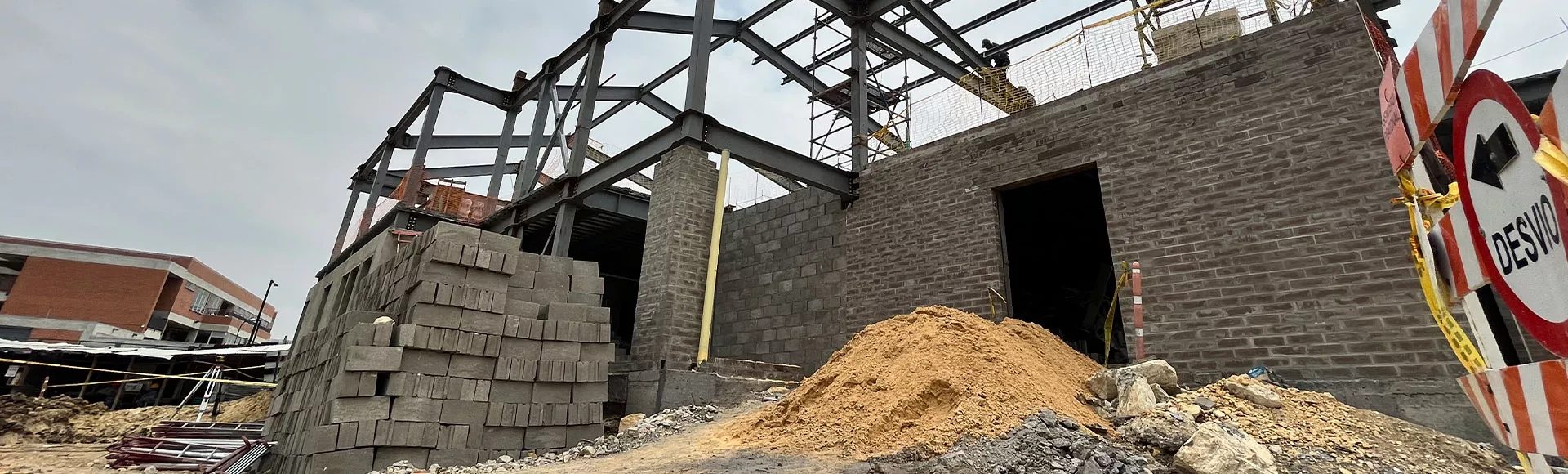 Avance de la obra - Centro Día Campo Verde - Bosa