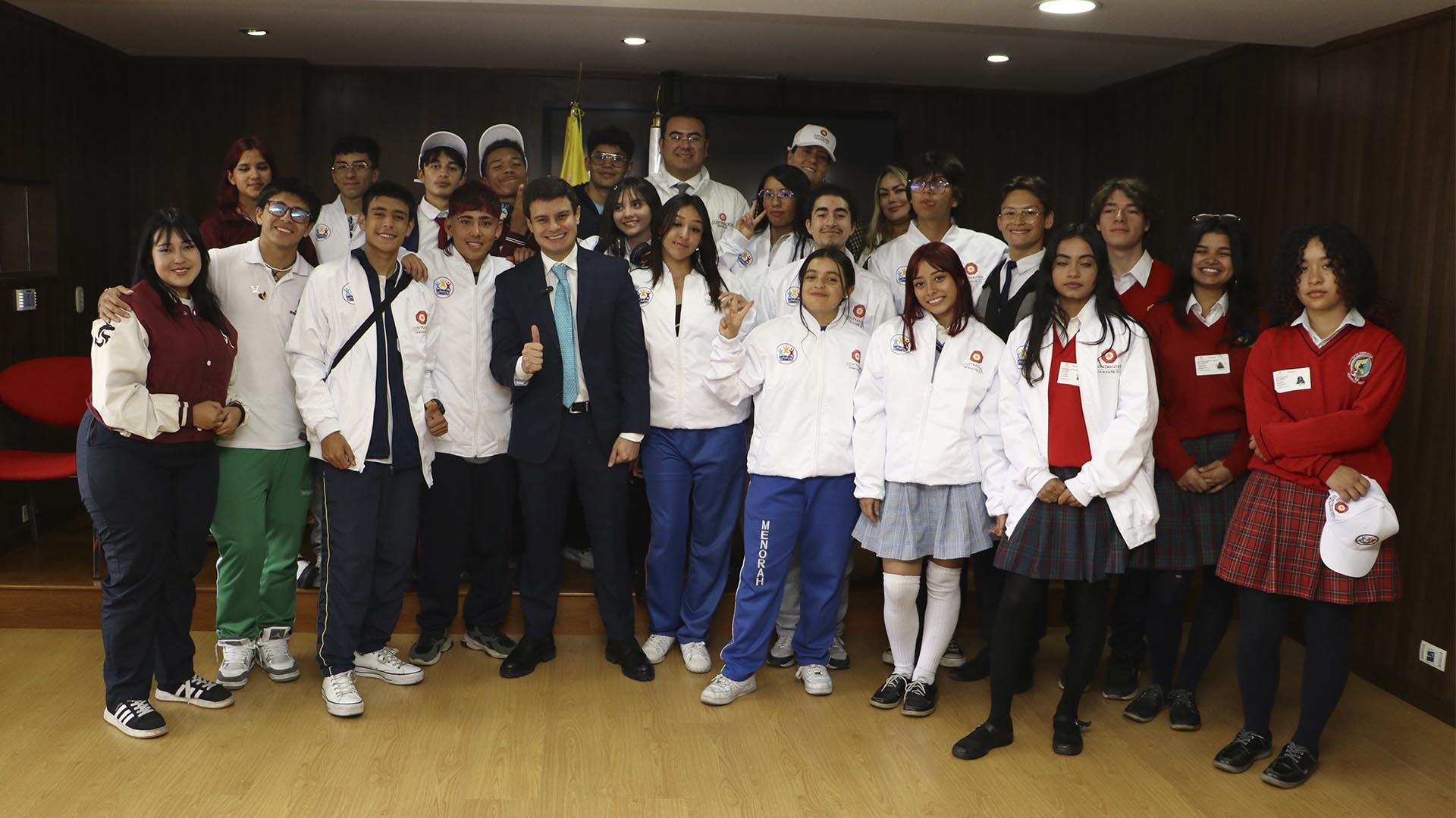 Evento de formación y capacitación dirigido a los Contralores Estudiantiles de los colegios públicos.