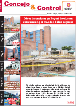 Concejo & Control 22 agosto – octubre 2013