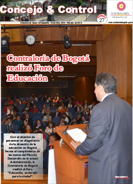 Concejo & Control 27 diciembre 2014 - febrero 2015