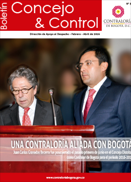 Concejo & Control 31 febrero – abril 2016