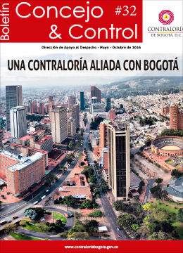 Concejo & Control 32 mayo - octubre 2016