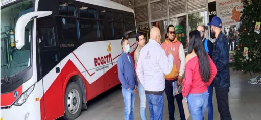 Visita Administrativa por compra de bus eléctrico en Alcaldía Local de Kennedy