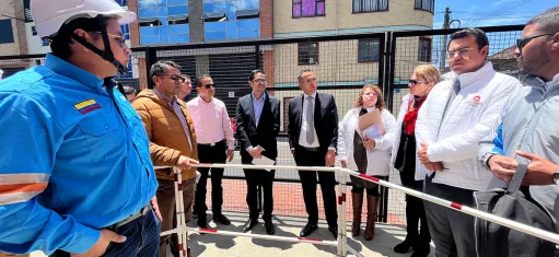 Contralor de Bogotá, Julián Mauricio Ruiz, en ‘Visita de Seguimiento’ al Colegio Guillermo León Valencia