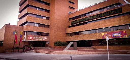 Fachada de la Contraloría de Bogotá, ubicada en la carrera 32 A No. 26 A1 0