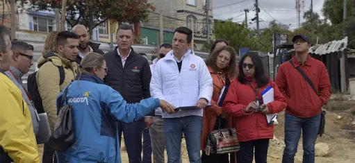 Funcionarios de la Contraloría de Bogotá, D.C. visitan el Centro de Atención Prioritaria en Salud -CAPS- Bravo Páez