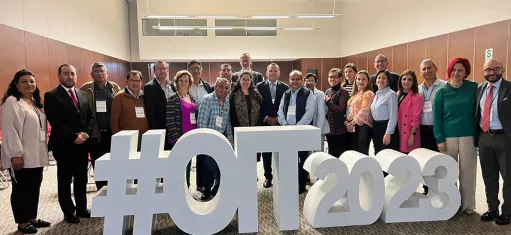 Delegación de la Contraloría de Bogotá en el encuentro de la OIT