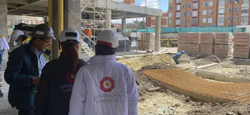 Funcionarios de la Contraloría visitan el CDC Tibabuyes en la Localidad de Suba