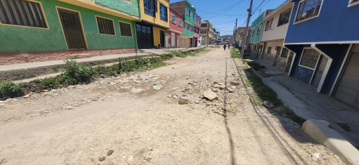 Imagen de las obras para la renovación de las redes de alcantarillado en los barrios Los Libertadores, Canadá Güira 
