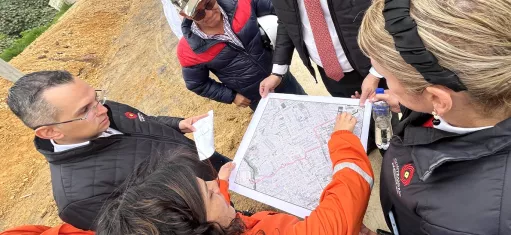 Contralor de Bogotá Julián Mauricio Ruiz recorre la obra del By-Pass Britalia.