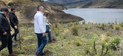 Contralor de Bogotá, Julián Mauricio Ruiz, en recorrido por el Sistema Chingaza.