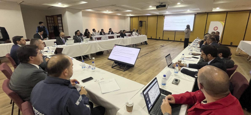 Imagen de funcionarios de la Contraloría y otros integrantes de la ‘Mesa de trabajo interinstitucional’ 