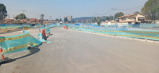 Imagen de la obra vial de la Boyacá entre calles 170 y 183.